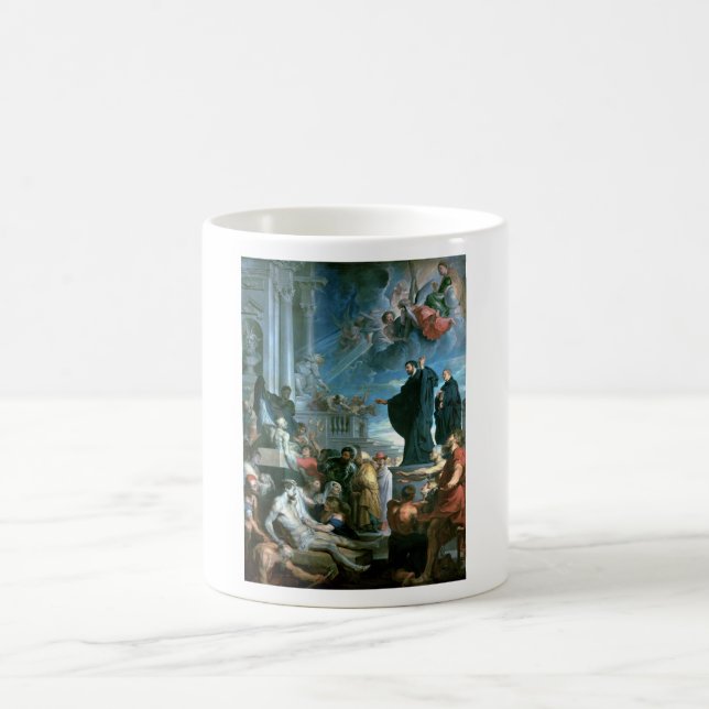 Caneca De Café Peter Paul Rubens Os Milagres da Rua. Francis (Centro)