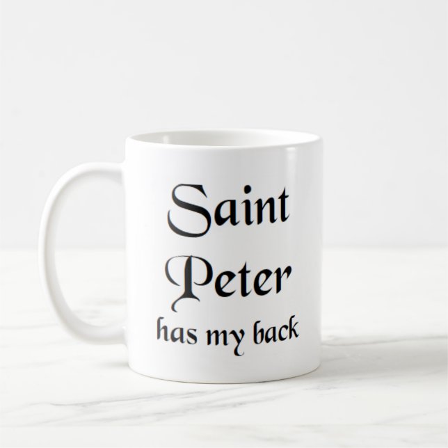 Caneca De Café peter santo (Esquerda)