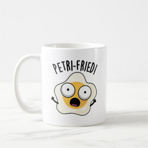 Caneca De Café Petri frita Funny Fried Egg Pun