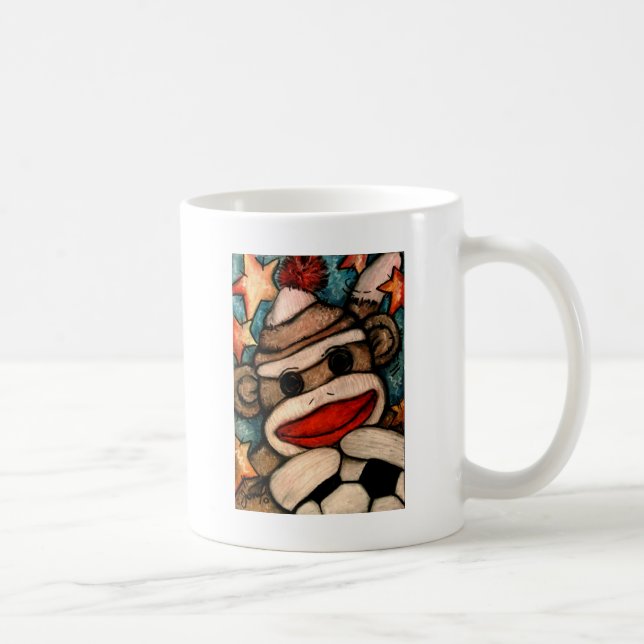 Caneca De Café Peúga-er macaco (Direita)