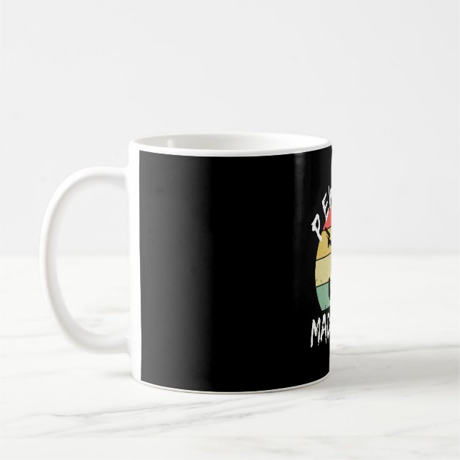 Caneca De Café Pew Pew Madafakas Engraçado Gato Louco (Esquerda)