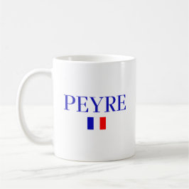 Caneca De Café PEYRE France Flag