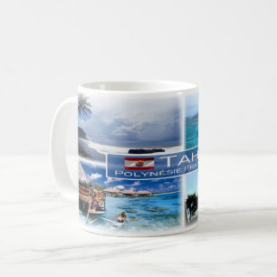 Caneca De Café PF Polinesie Francaise - Taiti -