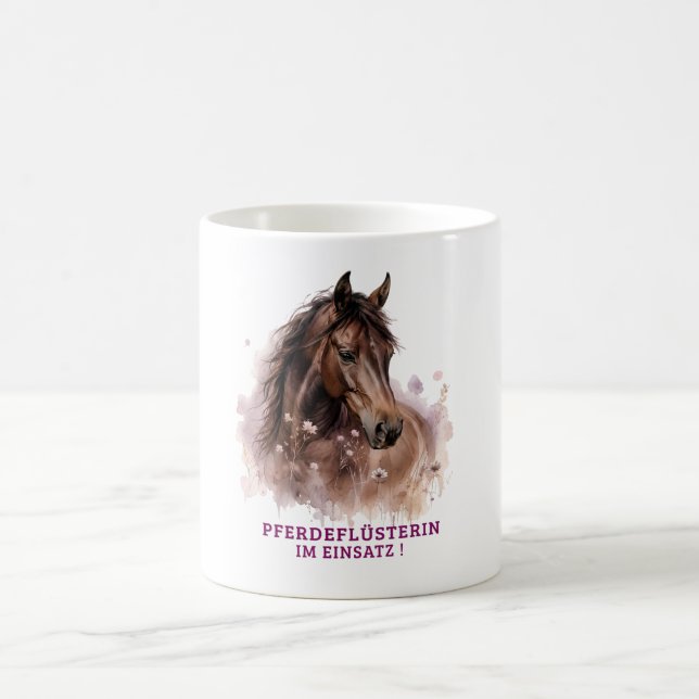 Caneca De Café Pferdeflüsterin im Einsatz  (Centro)