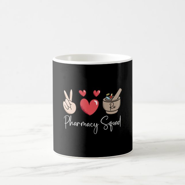 Caneca De Café Pharmacy Squad Technician Tech Medicine Pharmacist (Centro)