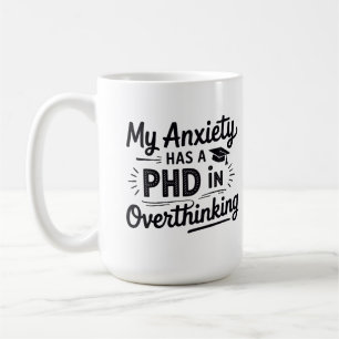 Caneca De Café PhD em uma citação engraçada