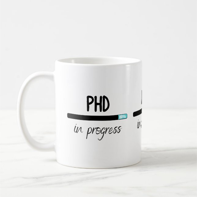 Caneca De Café phd load T-Shirt (Esquerda)