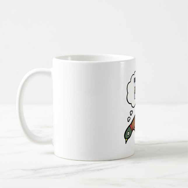 Caneca De Café Pheasant dreams of coffee (Esquerda)