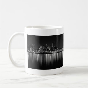 Caneca De Café Philly night b/w