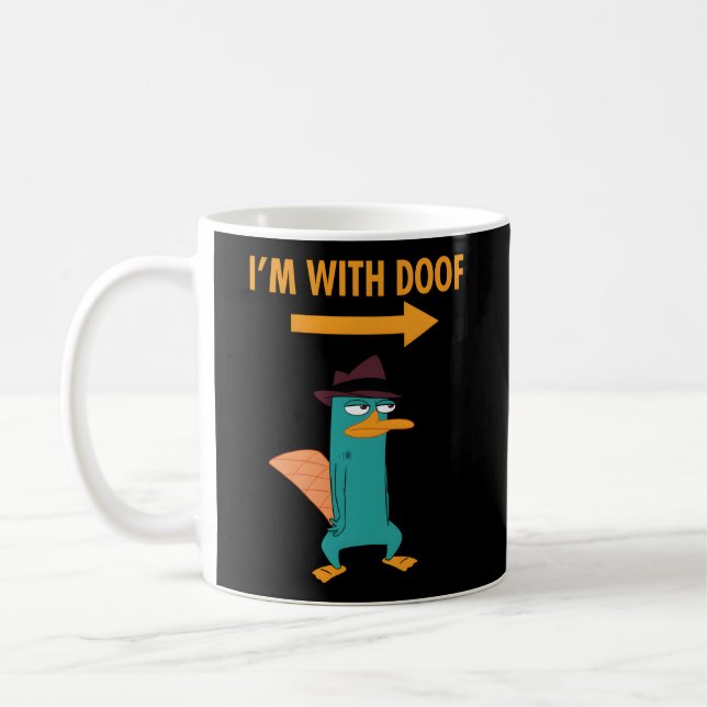 Caneca De Café Phineas E Ferb Candace Contra O Universo (Esquerda)