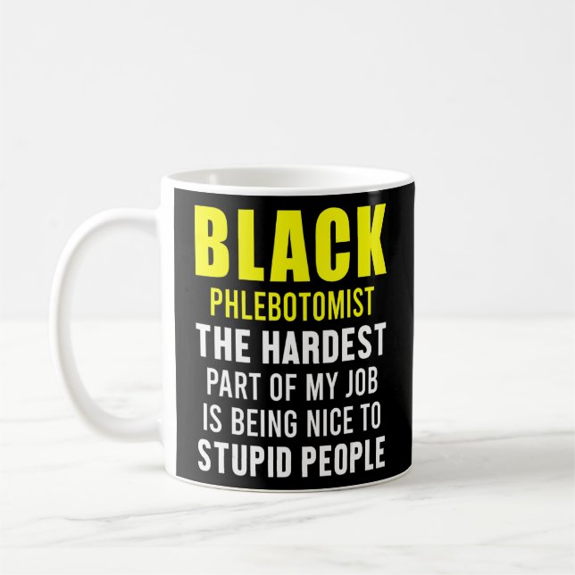 Caneca De Café Phlebotomist Phlebotomy Technician 6 (Esquerda)