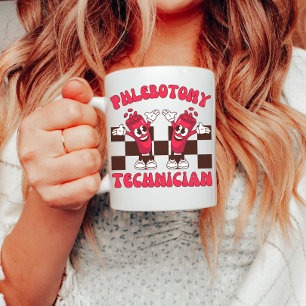 Caneca De Café Phlebotomy Technician, Phlebotomy Tech Graduação