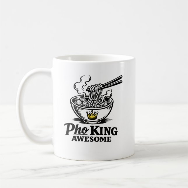 Caneca De Café Pho King Incrível (Esquerda)