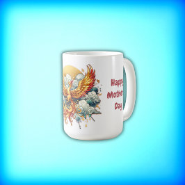 Caneca De Café Phoenix no Dia de as mães Feliz das Nuvens |