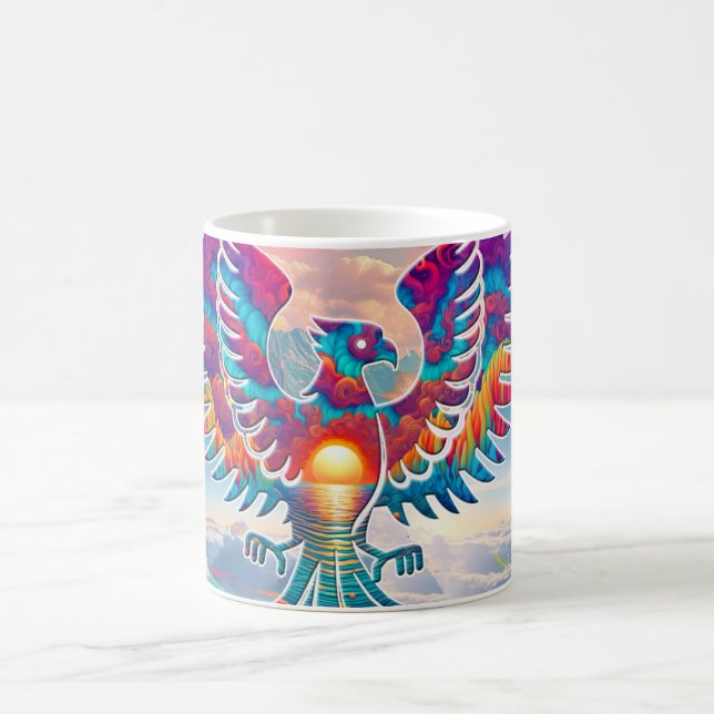 Caneca De Café Phoenix Sunrise (Centro)