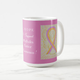 Caneca De Café Phyllodes Tumor Sensibiliza Fita Angel Custom Mug