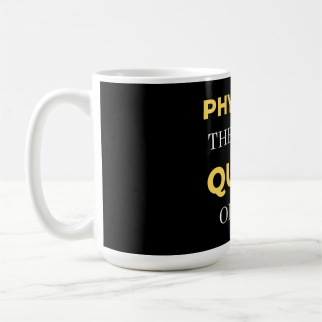 Caneca De Café Physical Therapist Queen Of Pain (Esquerda)