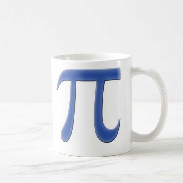 Caneca De Café Pi (Direita)
