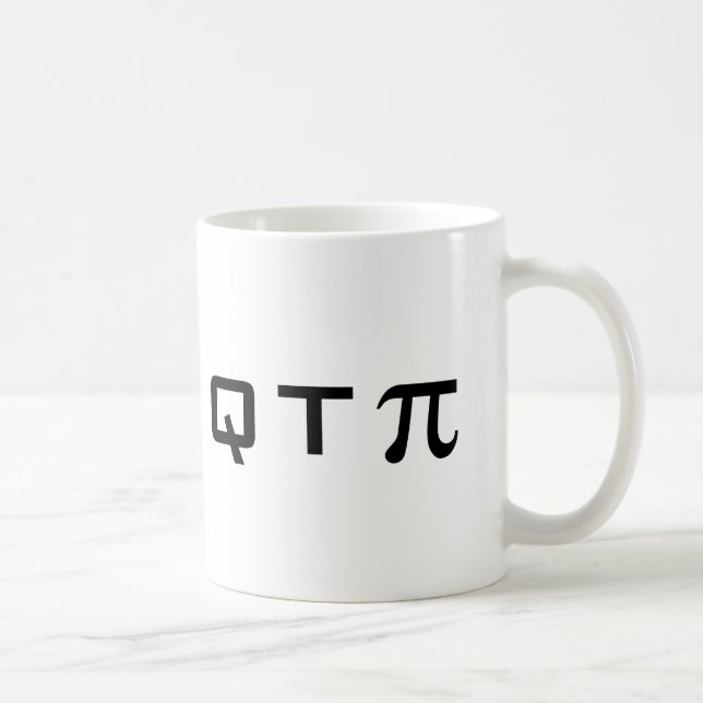 Caneca De Café Pi (Direita)