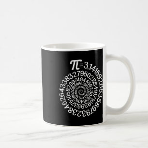 Caneca De Café Pi = 3,14 Ste Do Geek De Ciência Da Matemática Esp