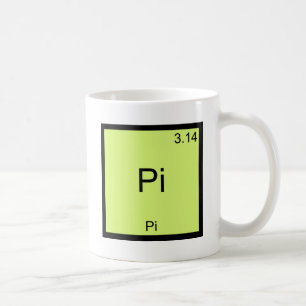 Caneca De Café Pi - Camiseta engraçada de matemática e química
