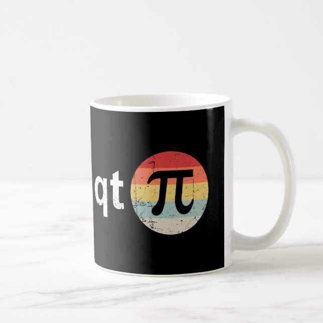 Caneca De Café Pi Day Cutie Pi Feliz (Direita)