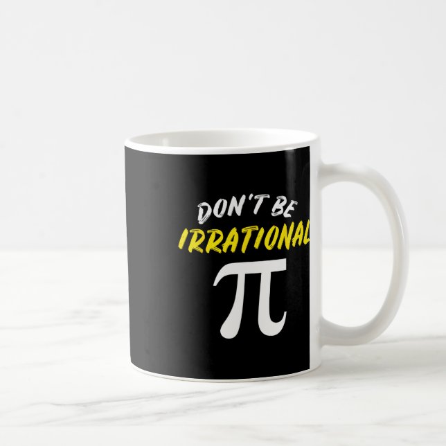 Caneca De Café Pi Day Math Science Engraçado Professor Dotado Men (Direita)