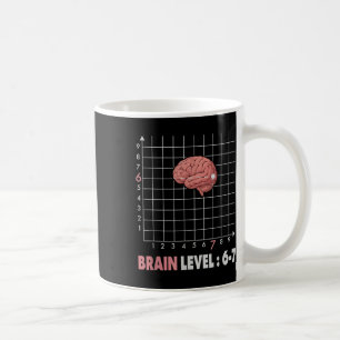 Caneca De Café Piada 67 Meme Matemática Seis Sete Professor Brain
