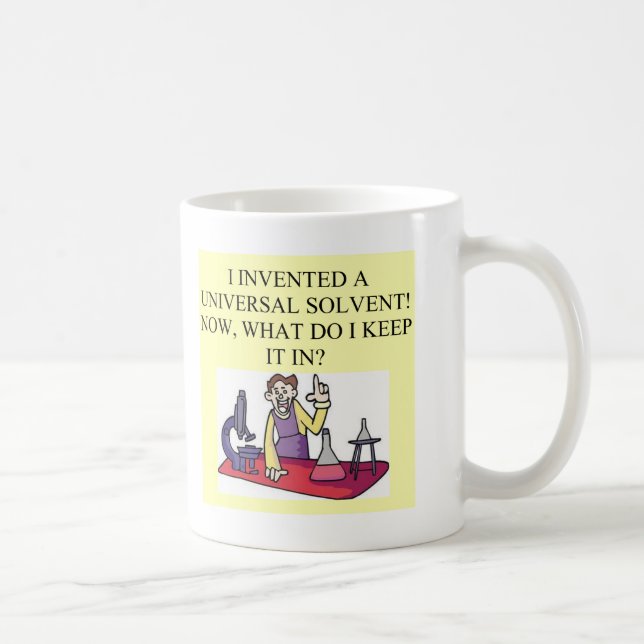 Caneca De Café piada da química (Direita)