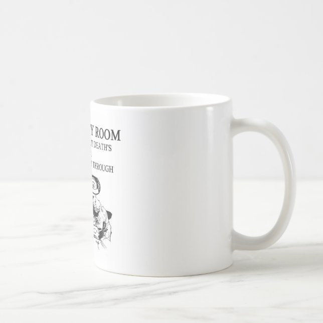 Caneca De Café piada das urgências (Direita)