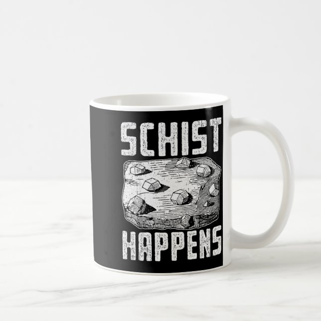 Caneca De Café Piada de geólogo design para amantes da ciência da (Direita)