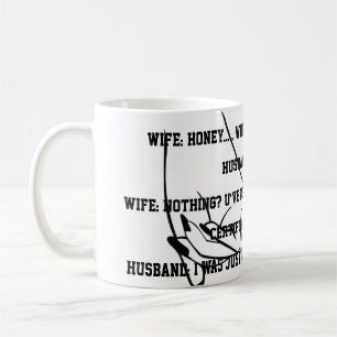 Caneca De Café Piada de marido e mulher