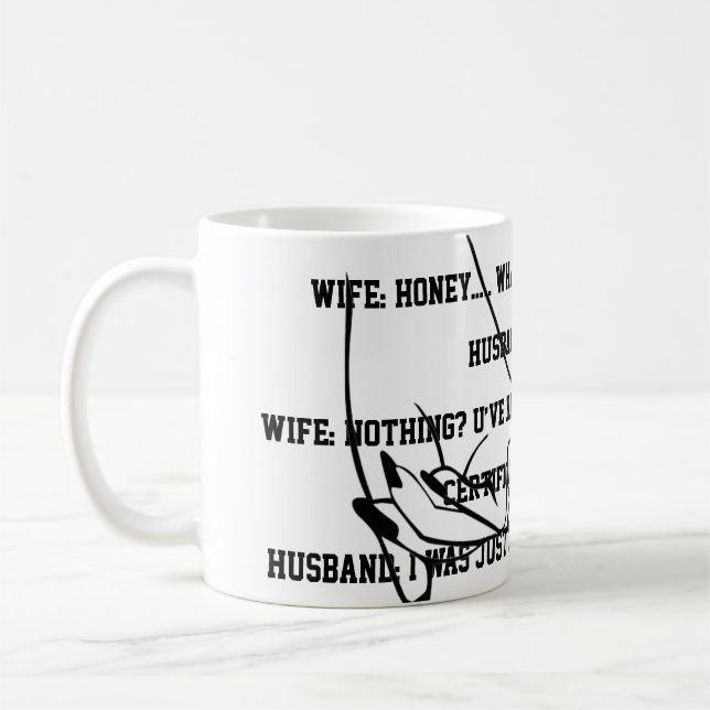 Caneca De Café Piada de marido e mulher (Esquerda)