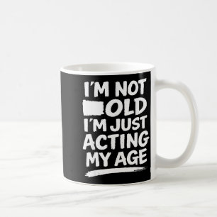Caneca De Café Piada de sarcasmo engraçado humor piada de idade a