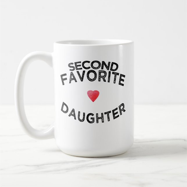Caneca De Café Piada engraçada de rivalidade entre irmãos da segu (Esquerda)