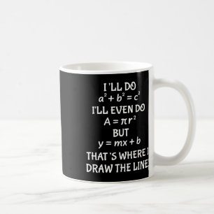 Caneca De Café Piada engraçada do professor de matemática homens