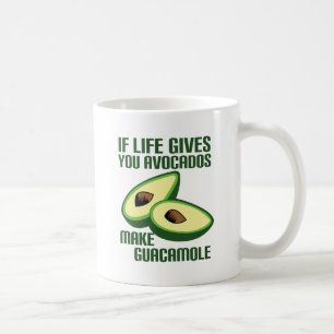 Caneca De Café Piada Engraçado Guacamole Avocado