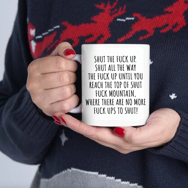 Caneca De Café Piada Feche A Lama Fecha A Lama Fecha A Lama Fecha (Criador carregado)
