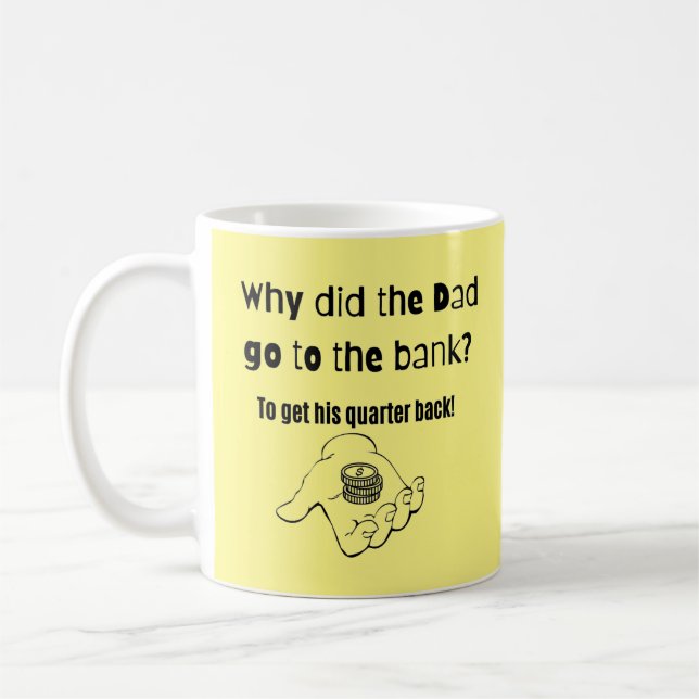 Caneca De Café piada PAI (Esquerda)