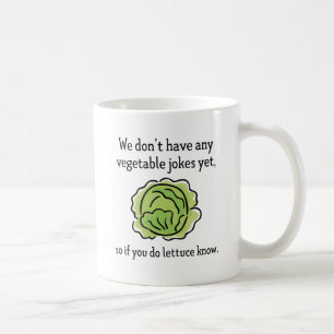 Caneca De Café Piadas de Legumes