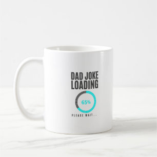 Caneca De Café Piadas de Pai Carregando Dia dos Pais Engraçado Pa