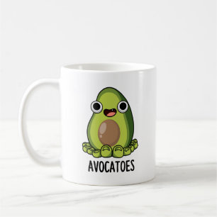 Caneca De Café Piadinhas de abacate Avoca-toes engraçadas 