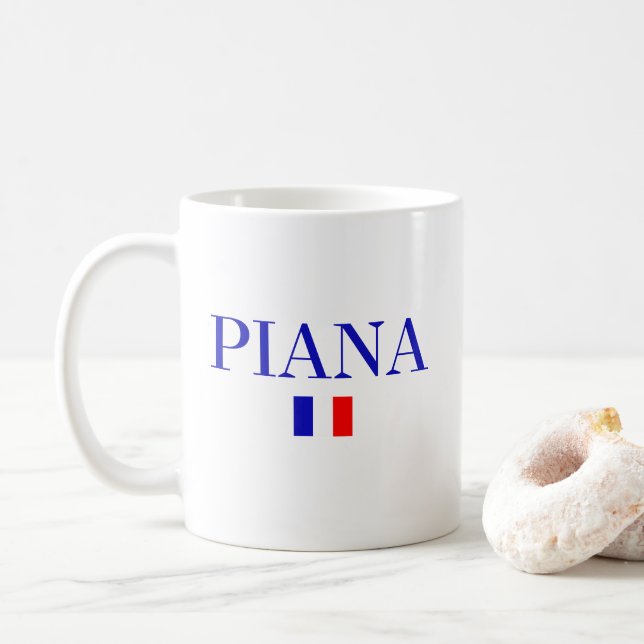 Caneca De Café PIANA França (Com Donut)