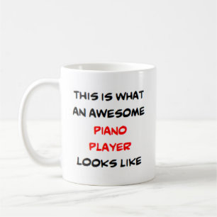 Caneca De Café pianista incrível