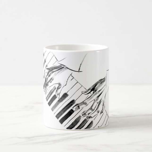 Caneca De Café Piano (Centro)
