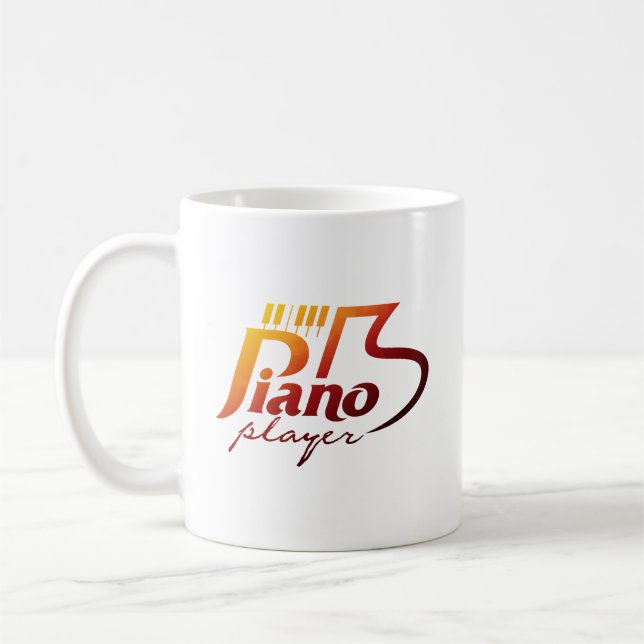 Caneca De Café Piano (Esquerda)