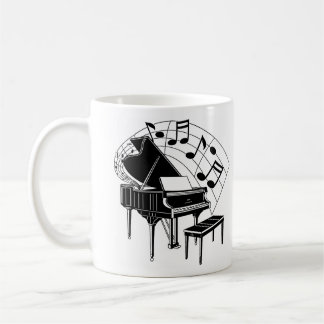 Caneca De Café Piano