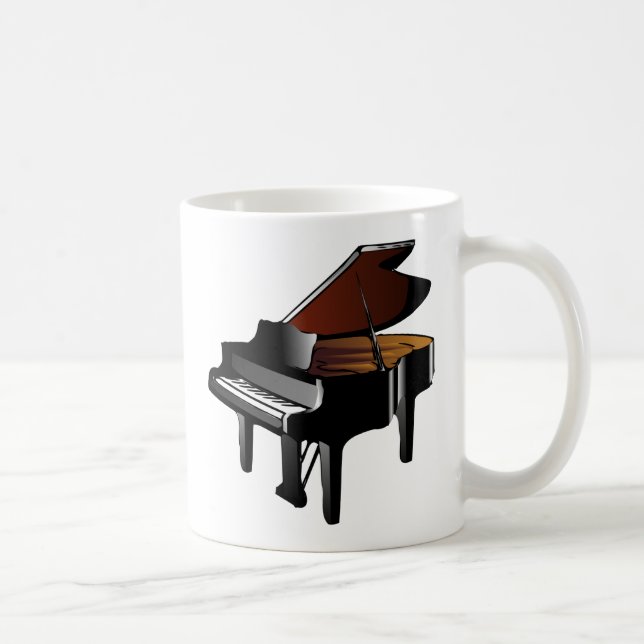 Caneca De Café Piano de cauda (Direita)
