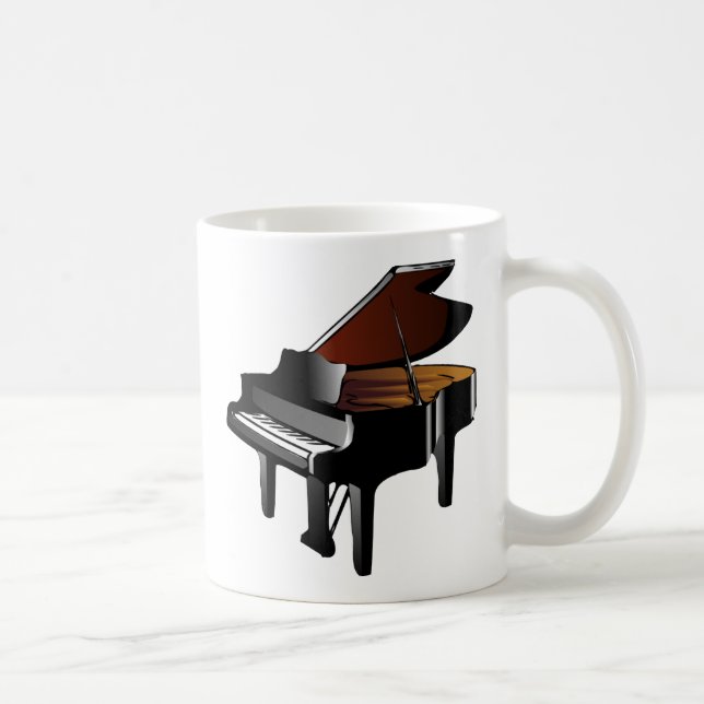Caneca De Café Piano de cauda (Direita)