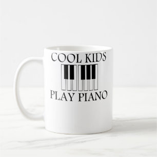 Caneca De Café Piano Estilos para Homens Mulheres e Crianças